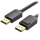 パソコン周辺機器関連 VENTION DPケーブル 4K対応 2m Black HA-3097 おすすめ 送料無料 おしゃれ(2)