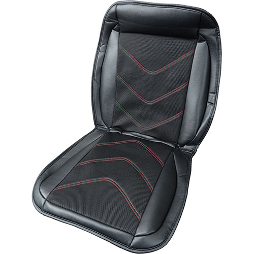 背中から腰と太ももあたりに3つの振動モード! 　1モード:強 　2モード:弱 　3モード:連続強弱 ・強・中・弱、3段階の涼しい送風モード! ・寒いときにはあたたかモード!(約55℃) ・電源を入れてお好きなモードをワン …