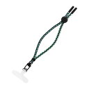 スマートフォン LEPLUS NEXT スマートフォン 汎用 ハンドストラップ WRISTY MULTI STRAP 丸紐タイプ B ブルー/グリーン/ホワイト...