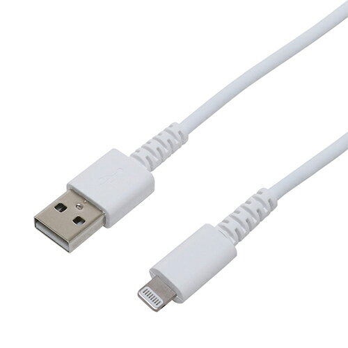 ケーブル関連 [5個セット ] ミヨシ 柔らか超高耐久ライトニングケーブル ホワイト 1.5m SLC-YS15/WHX5 オススメ 送料無料