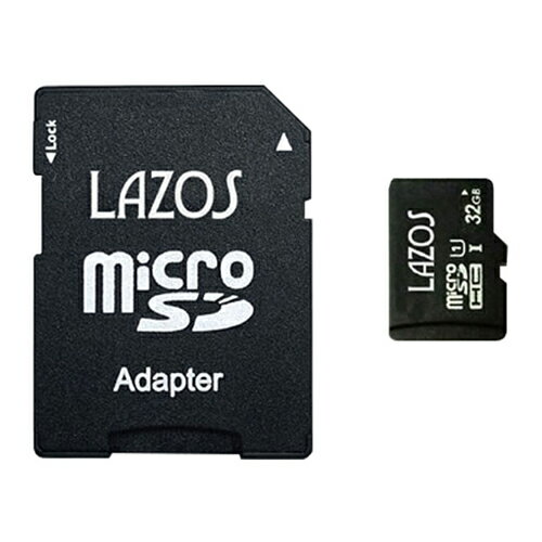 20ĥåȡ Lazos microSDHC꡼ 32GB UHS-I CLASS10 ѥå L-B32MSD10-U1X20 ͵  ̵