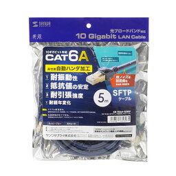 サンワサプライ カテゴリ6A SFTPハンダ産業用LANケーブル KB-HS6A-05NV 人気 商品 送料無料