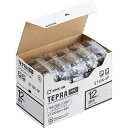 オフィス用品関連 キングジム テプラPROテープエコパック 透明ラベル5個入 ST12K-5P おすすめ 送料無料 おしゃれ