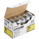 オフィス用品関連 キングジム テプラPROテープエコパック 18mm 黄 5個入 SC18Y-5P おすすめ 送料無料 おしゃれ