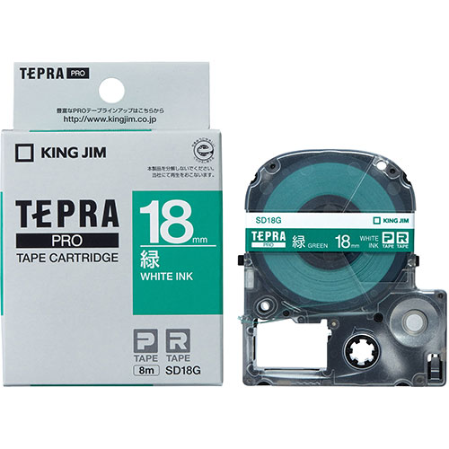 ItBXpi֘A KING JIM LOW evPROe[vrrbh 18mm  KJ-SD18G IXX 