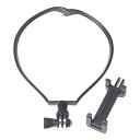 カメラアクセサリー関連 エツミ GoPro対応 ネックレスホルダー ブラック VE-2236 おすすめ 送料無料 おしゃれ(2)