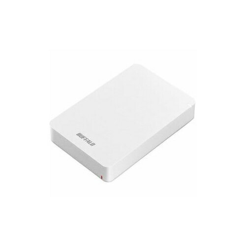 BUFFALO USB3.1(Gen1) ݡ֥HDD 4TB ۥ磻 HD-PGF4.0U3-GWHA 