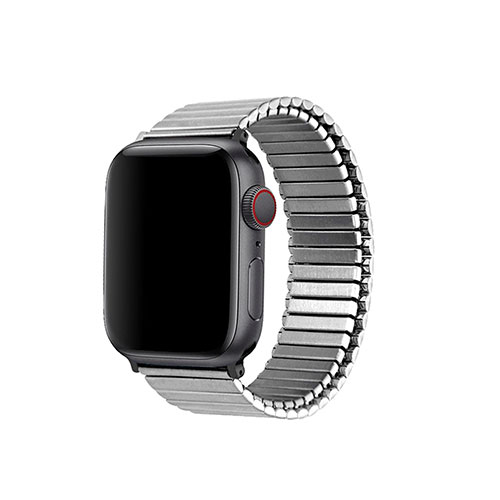 iPhone関連 TF7 メタルストレッチバンド for Apple Watch 49/45/44/42mm Sサイズ シルバー TF21SV44S おすすめ 送料無料 おしゃれ