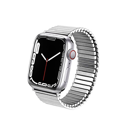TF7 メタルストレッチバンド for Apple Watch 49/45/44/42mm Lサイズ シルバー TF21SV44L 人気 商品 送料無料