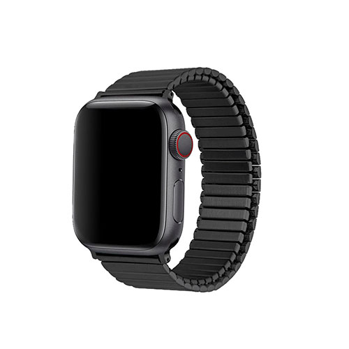 iPhone関連 TF7 メタルストレッチバンド for Apple Watch 41/40/38mm Lサイズ ブラック TF21BK40L おすすめ 送料無料 おしゃれ