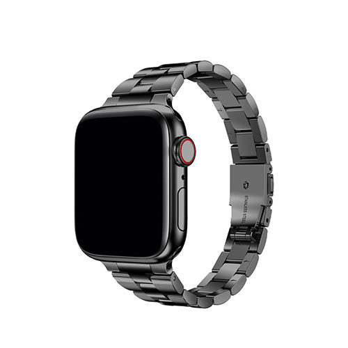 便利グッズ アイデア商品 TF7 イージーアジャスト メタルバンド for Apple Watch 49/45/44/42mm ブラック TF72739 人気 お得な送料無料 おすすめ