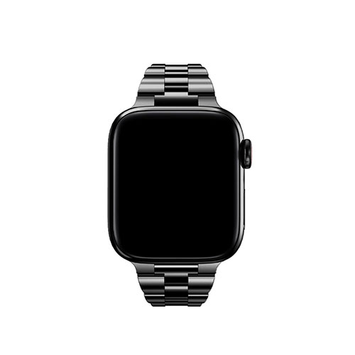 アイデア 便利 グッズ TF7 イージーアジャスト メタルバンド for Apple Watch 49/45/44/42mm ブラック TF72739 お得 な全国一律 送料無料