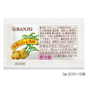 軽食品関連 BANJO 万城食品 おろし生姜 3g 200 15個入 220010 おすすめ 送料無料 美味しい