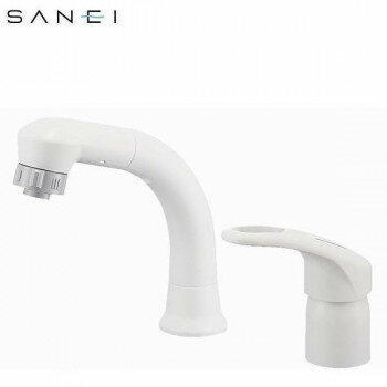 三栄水栓　SANEI　シングルスプレー混合栓(洗髪用)　K37610EJV-13 工具 DIY 大工 作業 道具 職人 工房 ..