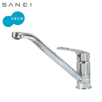 三栄水栓　SANEI　キッチン用(台付)　シングルワンホール混合栓　K87110ETJV-13 工具 DIY 大工 作業 道..