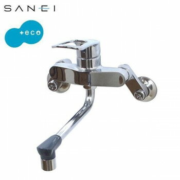 三栄水栓　SANEI　キッチン用(壁付)　シングル混合栓 寒冷地仕様　K17110EDK-13 工具 DIY 大工 作業 道..