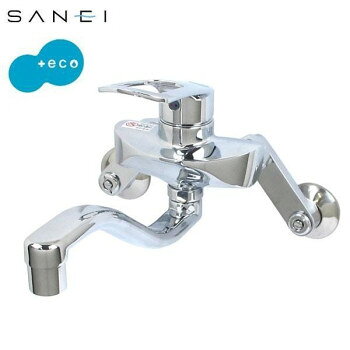 三栄水栓　SANEI　キッチン用(壁付)　シングル混合栓 寒冷地仕様　K1712EAK-13 工具 DIY 大工 作業 道..