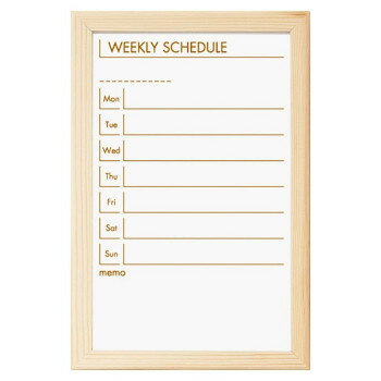 ナカバヤシ ウッドスケジュールボード SBM-E3322