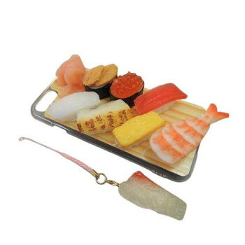 にんき 人気 おすすめ 定番 冬 春 孫 冬 新生活 ギフト 寒さ 対策 プレゼント 日本職人が作る 食品サンプル iPhone7ケース/アイフォンケース ミニチュア寿司 ストラップ付き IP-709 PC パソコン スマホ タブレット 関連単語 周辺機器 メモリ Android