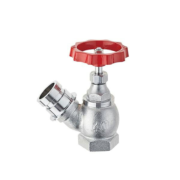 三栄水栓 SANEI ガーデニング 差込45度 散水栓 V180-40 工具 DIY 大工 作業 道具 職人 工房 製作 | 関..