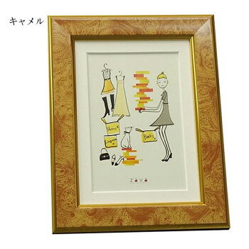 Wall Furniture - フォトフレームクラシック　2L/KG　キャメル105466 インテリア | 関連単語 テーブル チェア ラグ クッション ソファ ベッド 観葉植物 木製 ナチュラル モダン 北欧 韓国風 カーテン ファブリック ミラー 照明 サイドテーブル スツール 時計 壁掛け ポスター 棚