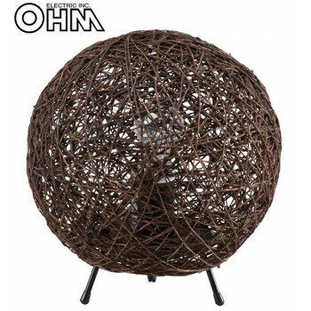 オーム電機 OHM テーブルスタンド ボール形タイプ TT-WN10CW インテリア | 関連単語 テーブル チェア ..