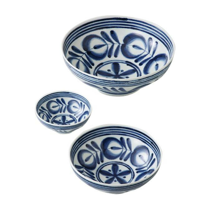 50940 波佐見焼 MODERN BLUE(モダンブルー) ボウルトリオ 調理 料理 キッチン | 関連単語 千切り カッ..