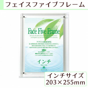 にんき 人気 おすすめ 定番 冬 春 孫 冬 新生活 ギフト 寒さ 対策 プレゼント A.P.J フェイスファイブフレーム インチサイズ(203×255mm)対応 クリア 0030726962