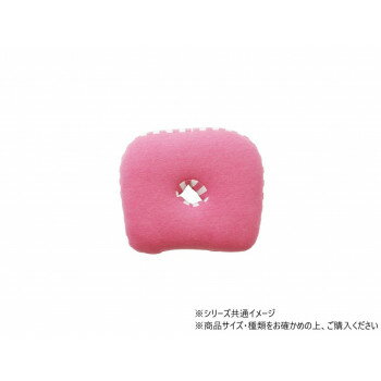 クッション 低反発 快適フィット マイクロファイバー 無地 『エルマー』 ピンク 約40×37cm 9294099 寝..