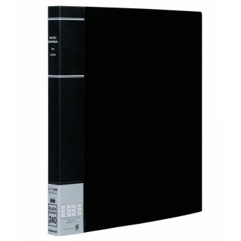 ナカバヤシ フォトグラフィリア 6面ポケット L判 240枚収納 ブラック PH6L-1024-D