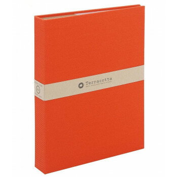 ナカバヤシ テラコッタ 無線綴ポケットアルバム 3段ポケット L判 レッド TER-L3P-140-R