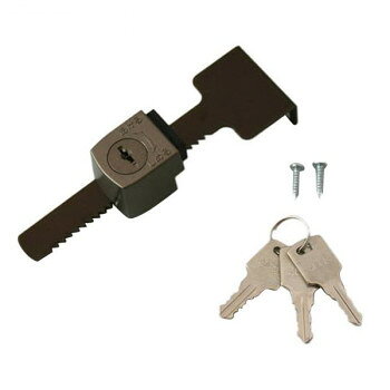 190-U 玄関引違戸用防犯錠 A型 3本キー 00776754-001 アウトドア 災害 | キャンプ用品 サバイバルシー..