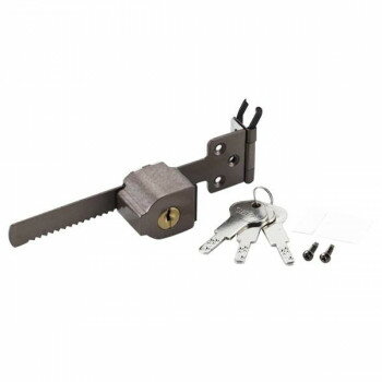 198-U 引違戸用防犯錠 C型ディンプル 3本キー 00776873-001 緊急 避難 | 簡易トイレ ブランケット 非常..