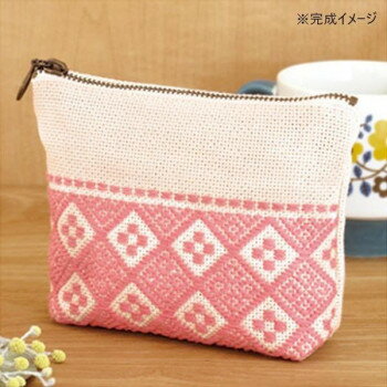 オリムパス こぎんキット こぎん26 (ベージュ)ポーチ 四つ花コ 鞄 かばん | 関連単語 ブランド 韓国 A4収納 小さめ 自立 出張 肩掛け ファスナー付...