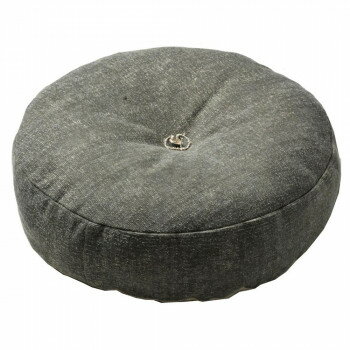 インド綿フロアラウンドクッション 約Φ45×12cm GY 270065703 寝具 布団 ベッド 冬用 夏用 | 関連単語 ..