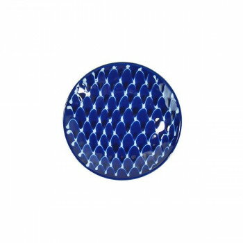 18145 琉璃 小皿 網絵