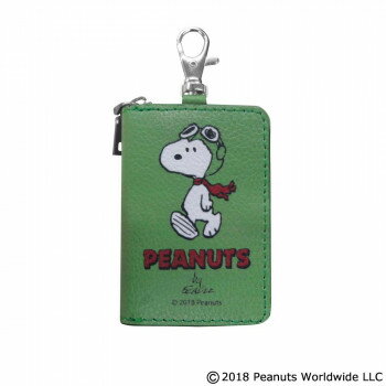 にんき 人気 おすすめ 定番 おせいぼ 冬 お歳暮 ギフト クリスマス プレゼント SNOOPY スヌーピー スマートキーケース グリーン SN162