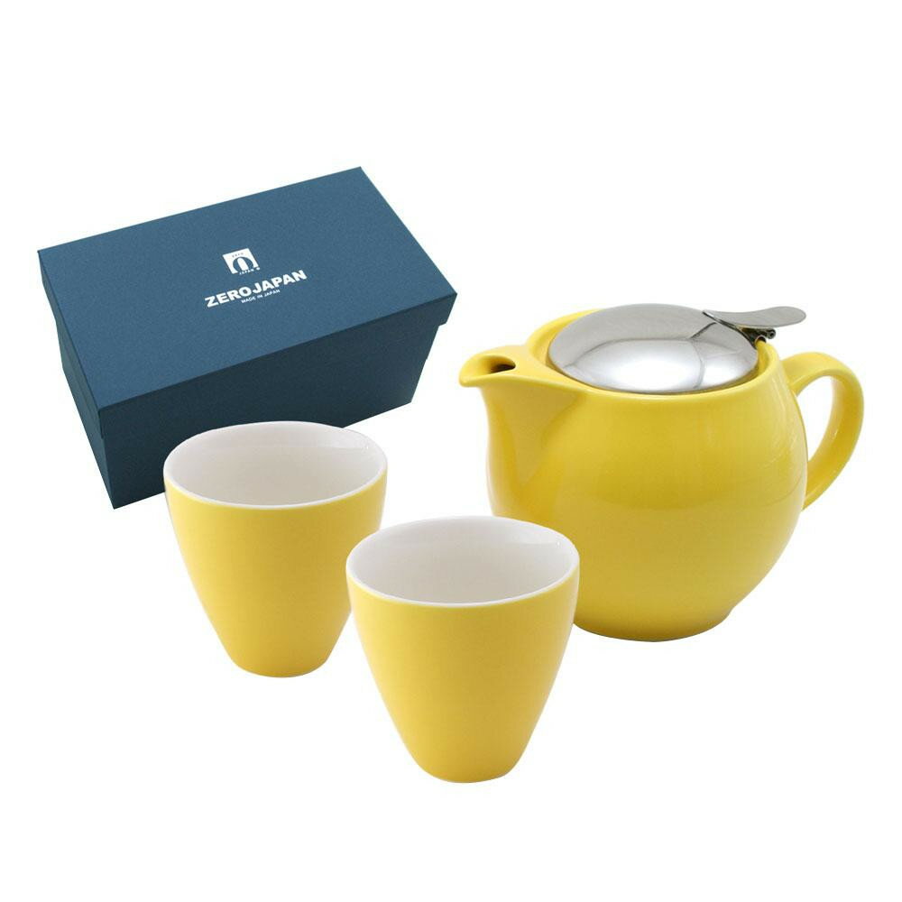 カラーバリエーションが豊富なので、お好みに合わせてお選びいただけます。ティータイムが楽しくなるティーポットとティーカップのセットです。サイズティーポット/W150×D100×H100mm、ティーカップ/Φ80×H78mm個装サイズ：24×1...