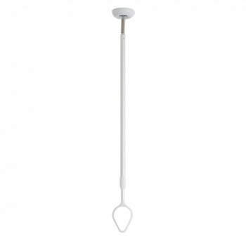 天井から吊り下げて使用する室内物干。天井に付けた台座からポールが取り外せるので、使わない時はスッキリ！簡単操作で伸縮可能です。注意●必ず物干し竿を使用してください。ロープやひもを掛けて使用すると、竿掛け本体の破損や故障の原因になります。●本製品1本の耐荷重は8kgです。それ以上の重量物を掛けると、竿掛け本体の破損や故障の原因となります。●2本/1セットで使用する場合も、物干し竿を含めて8kgの耐荷重以内で使用してください。●竿掛けの高さ調整は、正しい操作方法で操作してください。無理な操作は、竿掛け本体の破損や故障の原因となります。●年に2〜3回水洗いをして拭きとってください。a. 汚れが軽い場合は水で濡らした布で拭き、空拭きをしてください。b. 汚れがひどい場合は中性洗剤を薄めた液で汚れを落としたあとで、洗剤が残らないようによく水洗いをして拭きとってください。●電動工具のみでの施工はやめてください。必ず、ネジ類の締め終わり手前で止めて最後は、手回し工具でネジの締り具合を確認しながら、取付けを行ってください。サイズ個装サイズ：7.0×61.0×4.0cm重量121g(1本)個装重量：272g素材・材質ABS、PP等、アルミ押出形材、亜鉛ダイカスト仕様耐荷重:8kg竿伸縮幅:600〜900mm生産国日本(B)おまけつき（商品とは関係ありません）別送fk094igrjs