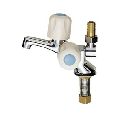 三栄 SANEI 二口立水栓 JF504V-13 工具 DIY 大工 作業 道具 職人 工房 製作 | 関連単語 ドライバー ス..