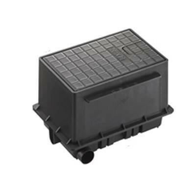 三栄 SANEI 散水栓ボックスセット 黒 R81-93S-D