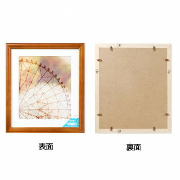 木目でナチュラルなデザインです。サイズ個装サイズ：36.5×41.5×2.1cm重量個装重量：1160g素材・材質フレーム:木仕様収納寸法:316×366mm窓ヌキ寸法:238×288mm生産国中国fk094igrjs