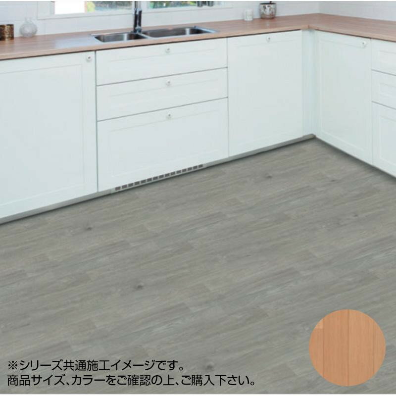 富双合成 クッションフロア スタイルフロア 約182cm幅×20m巻き Y528-Wオーク 寝具 布団 ベッド 冬用 夏..