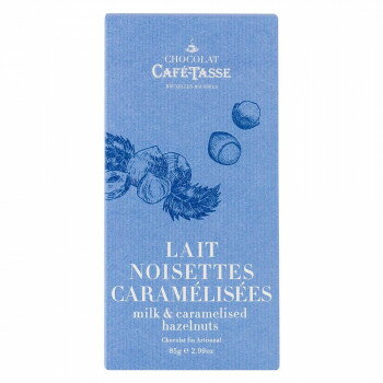 CAFE-TASSE(カフェタッセ) 塩キャラメルヘーゼルナッツミルクチョコ 85g×12個セット 食品 佃煮 詰合せ ..