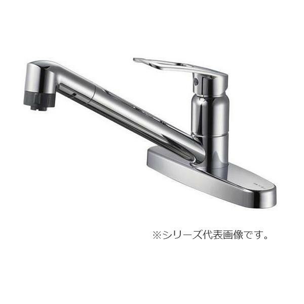 SANEI シングル台付切替シャワー混合栓 K6711MEK-13