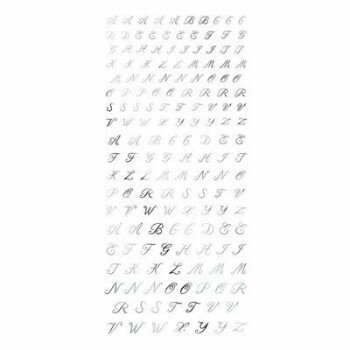 TSUMEKIRA(ツメキラ)　ネイルシール　アルファベット　シルバー　SG-ALP-101 健康 美容 介護 | 関連単..