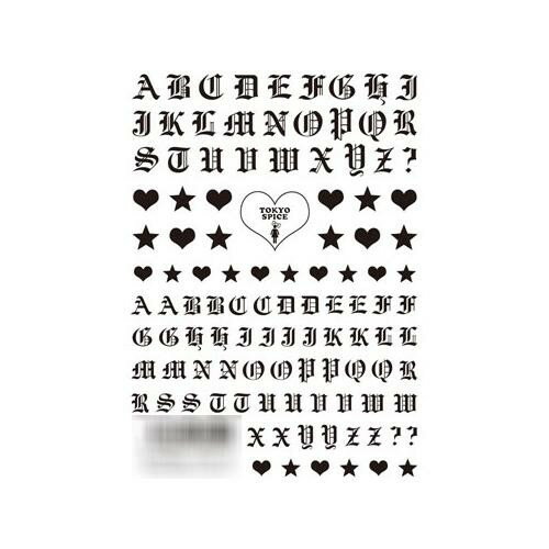 TSUMEKIRA(ツメキラ)　ネイルシール　BritneyTOKYOプロデュース2　Chola Glamour 2　black　NN-BTK-116..