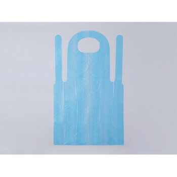 ハクゾウメディカル ハクゾウプラスチックエプロンSE-ECO ブルー 50枚入 3024503 調理 料理 キッチン |..