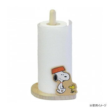SNOOPY スヌーピー 木の雑貨 キッチンペーパーホルダー スヌーピー＆ウッドストック SNO1500 家具 収納..