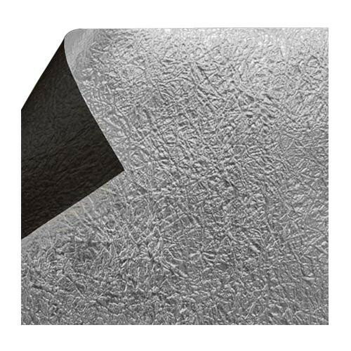 もみ銀箔両面和紙 単色 7.5cm 黒 40枚入 KJ-27K 5セット